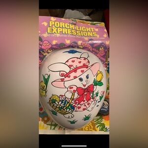 Porch Light Expressions Bunny Cover 13 1/3 x 11